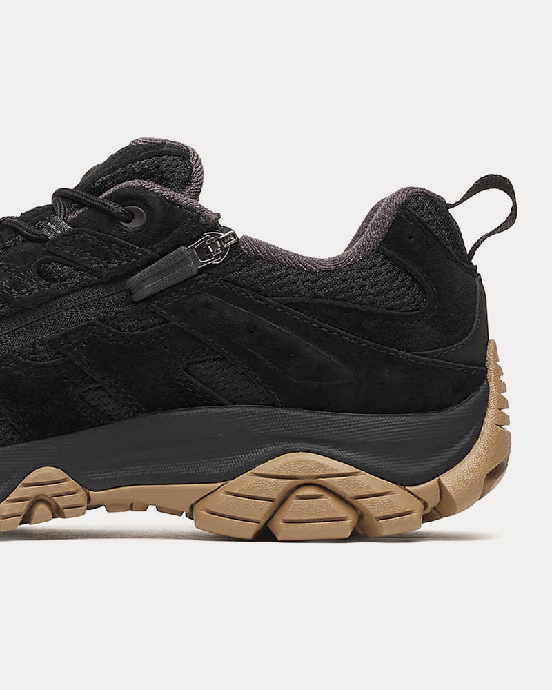 Merrell Moab 3 Zip Ready Black Low Top Sneakers - 5