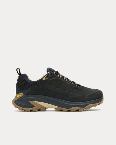 Merrell Moab Speed 2 Leather Waterproof Black Hiking Shoes