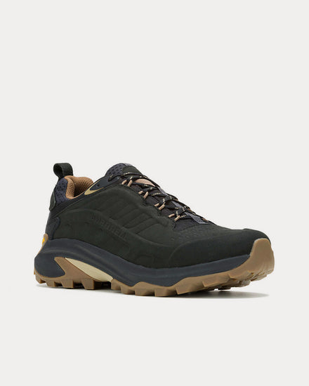 Merrell Moab Speed 2 Leather Waterproof Black Hiking Shoes - 3