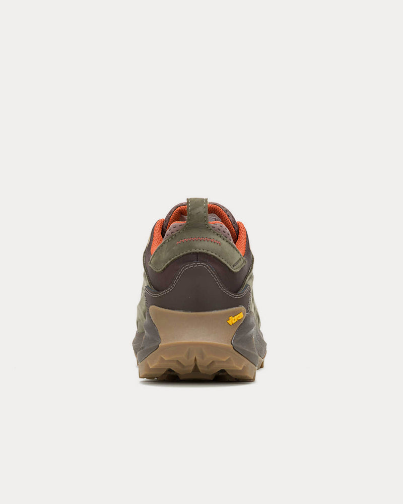 Merrell Moab Speed 2 Leather Waterproof Olive Hiking Shoes - 4