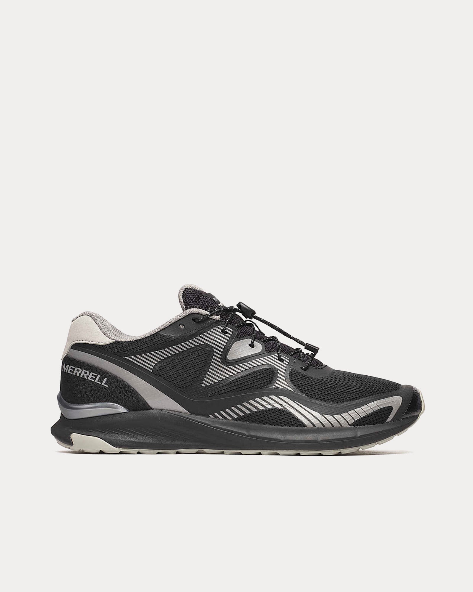 Merrell Men's Skyquest Trek Black / Silver Low Top Sneakers