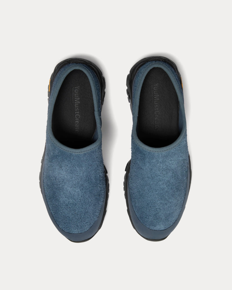 Merrell x YMC Moab 2 Suede Blue Slides - 2