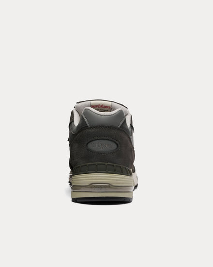 New Balance x mfpen MADE in UK 991v1 'Surplus Leathers' Grey Low Top Sneakers - 3