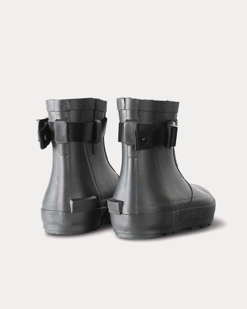 MHL by Margaret Howell Unisex Rubber Charcoal Rain Boots
