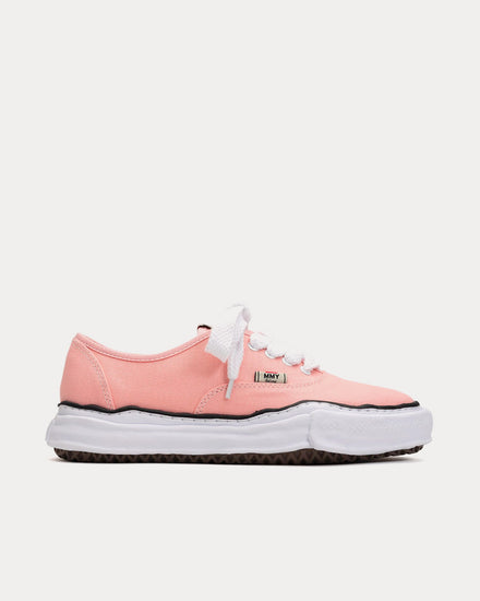 Mihara Yasuhiro Baker OG Sole Canvas Pink Low Top Sneakers - 1