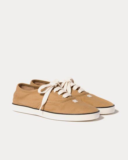 Miu Miu Drill Powder Malt Beige Low Top Sneakers - 2