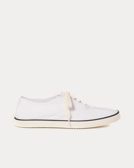 Miu Miu Drill Powder White Low Top Sneakers - 1