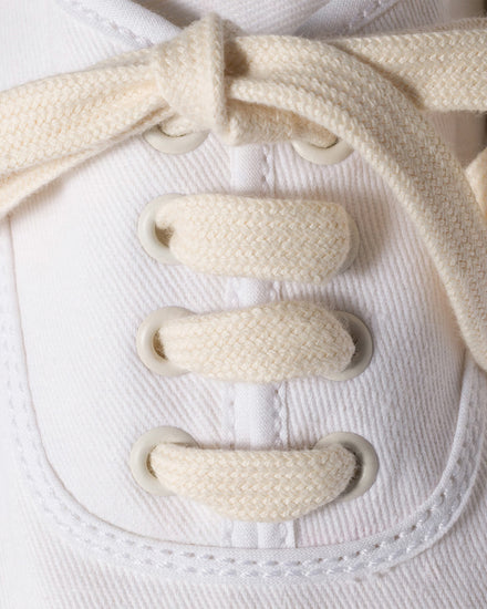 Miu Miu Drill Powder White Low Top Sneakers - 4