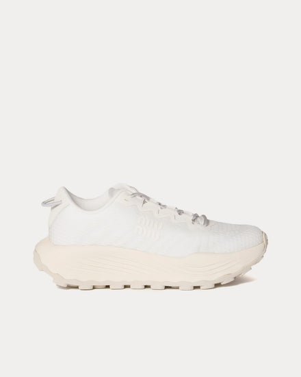 Miu Miu Technical Fabric White Low Top Sneakers - 1