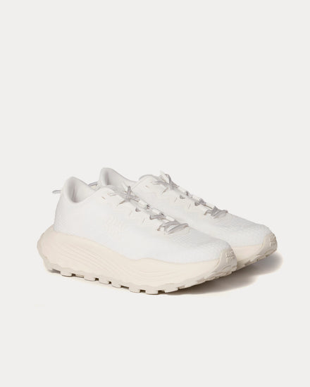 Miu Miu Technical Fabric White Low Top Sneakers - 2