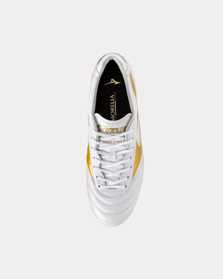 Mizuno Morelia II Japan White / Gold Football Boots - 2