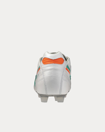 Mizuno Morelia II Japan White / Arcadia / Lava Orange Football Boots - 3
