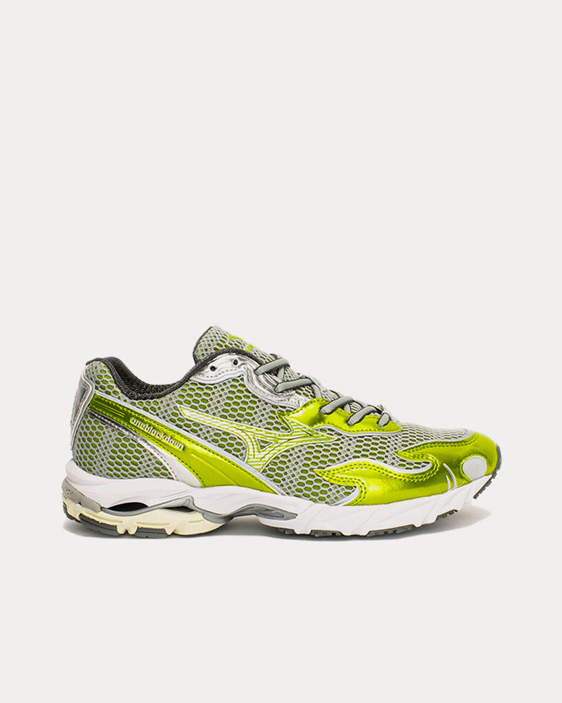 Mizuno x One Block Down Unisex Wave Rider 10 'Onyx' Yellow