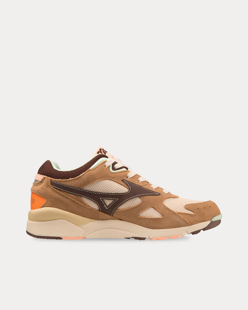 Mizuno Sky Medal Summer Sand / Chickory Coffee / Muskmelon Low Top Sneakers - 1