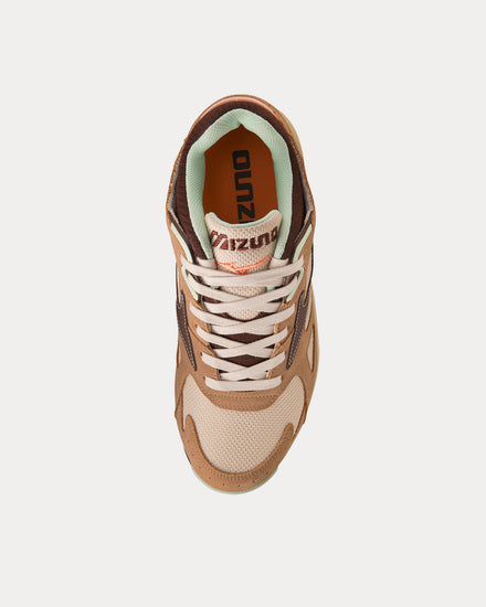Mizuno Sky Medal Summer Sand / Chickory Coffee / Muskmelon Low Top Sneakers - 2