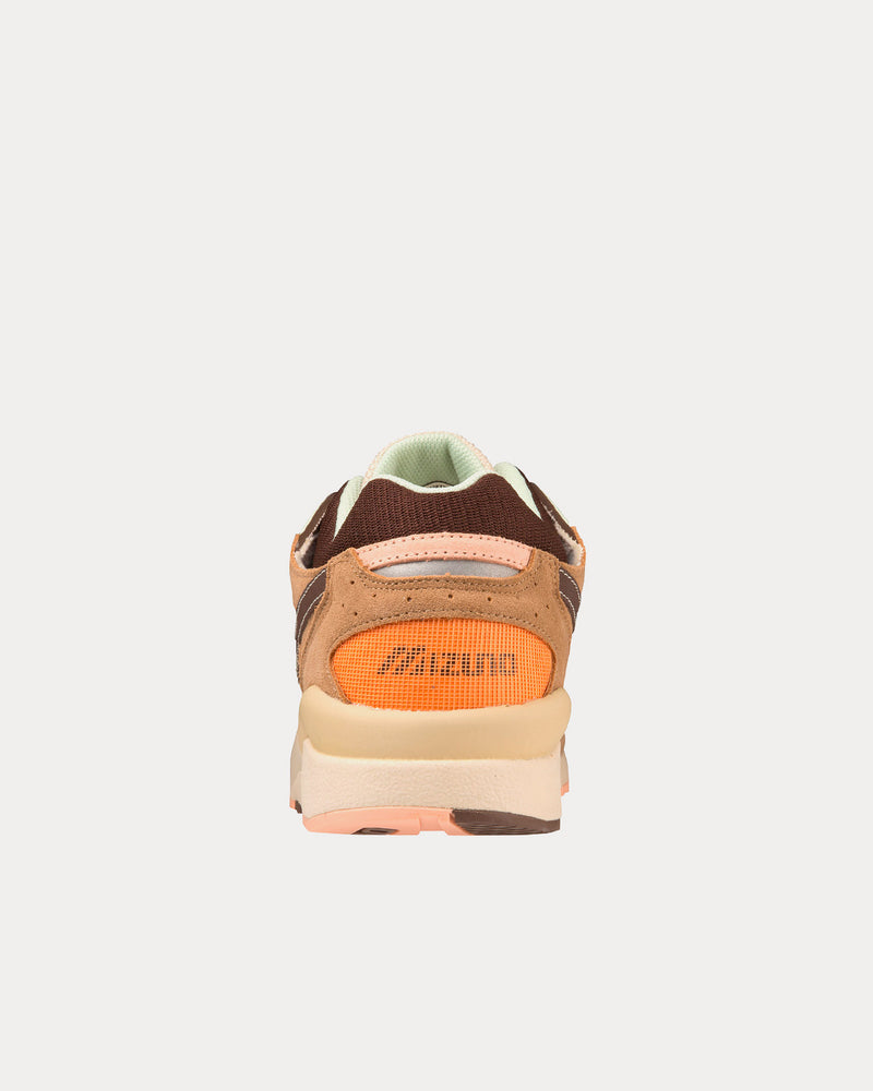 Mizuno Sky Medal Summer Sand / Chickory Coffee / Muskmelon Low Top Sneakers - 3