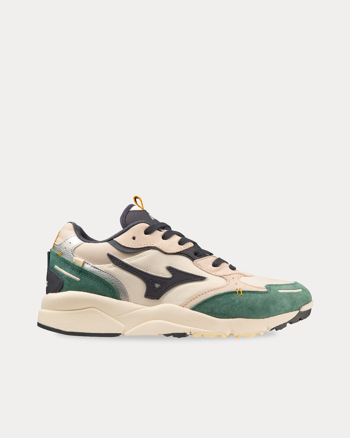 Mizuno Unisex Sky Medal B Pristine / Indian Ink / Bistro Green Low