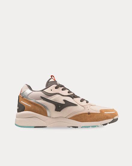 Mizuno Sky Medal B White Sand / Magnet / Tiger's Eye Low Top Sneakers - 1