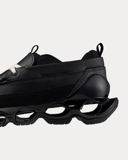 Mizuno Wave Prophecy Moc Leather Black Loafers - 5