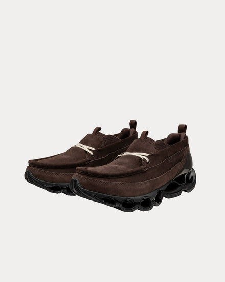 靴 MizunoWave Prophecy Moc Suede BROWN23cm MIZUNO l 