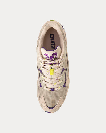 Mizuno Wave Rider 10 Cedar / Summer Sand / Yellow Plum Low Top Sneakers - 2