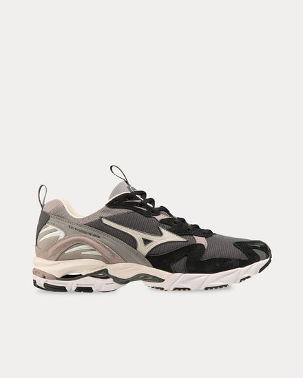 Mizuno Wave Rider 10 Dark Shadow / Snow White / Opal Grey Low Top Sneakers - 1