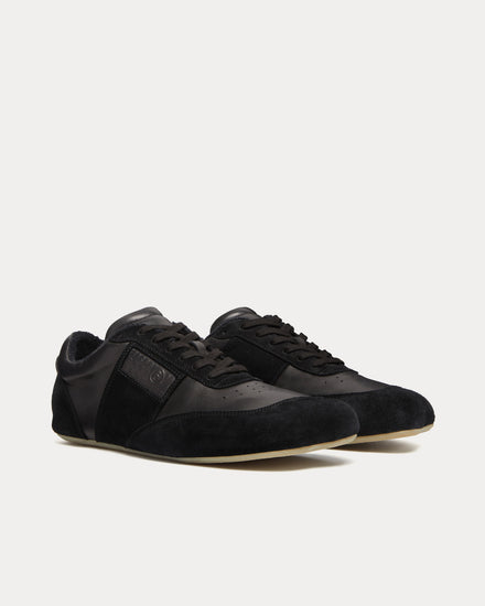 MM6 Maison Margiela Anatomic Black Low Top Sneakers - 2