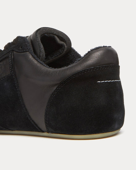 MM6 Maison Margiela Anatomic Black Low Top Sneakers - 4