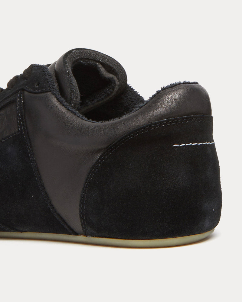 MM6 Maison Margiela Anatomic Black Low Top Sneakers - 4