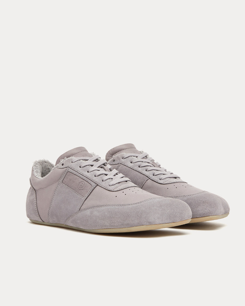 MM6 Maison Margiela Anatomic Silver Filigree Low Top Sneakers - 2
