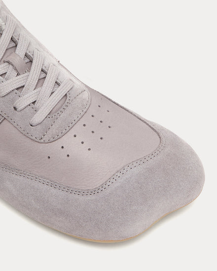 MM6 Maison Margiela Anatomic Silver Filigree Low Top Sneakers - 4