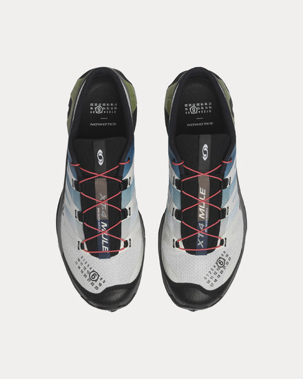 Salomon x MM6 Maison Margiela XT-4 Mule Vanilla Ice / Gibraltar Sea / Sweet Pea Slip On Sneakers - 2