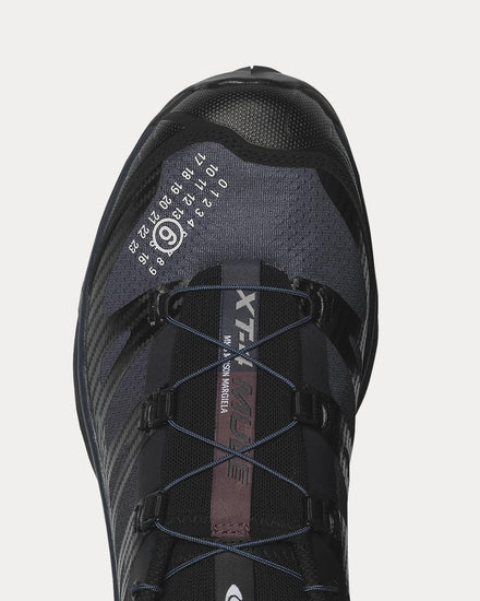 Salomon x MM6 Maison Margiela XT-4 Mule Black / Nine Iron / Huckleberry Slip On Sneakers - 4