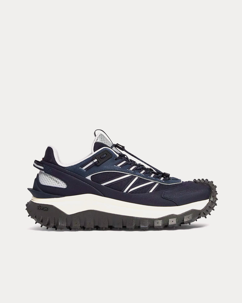 Moncler Men's Trailgrip Night Blue Low Top Sneakers Moncler Men's Trailgrip Night Blue Low Top Sneakers