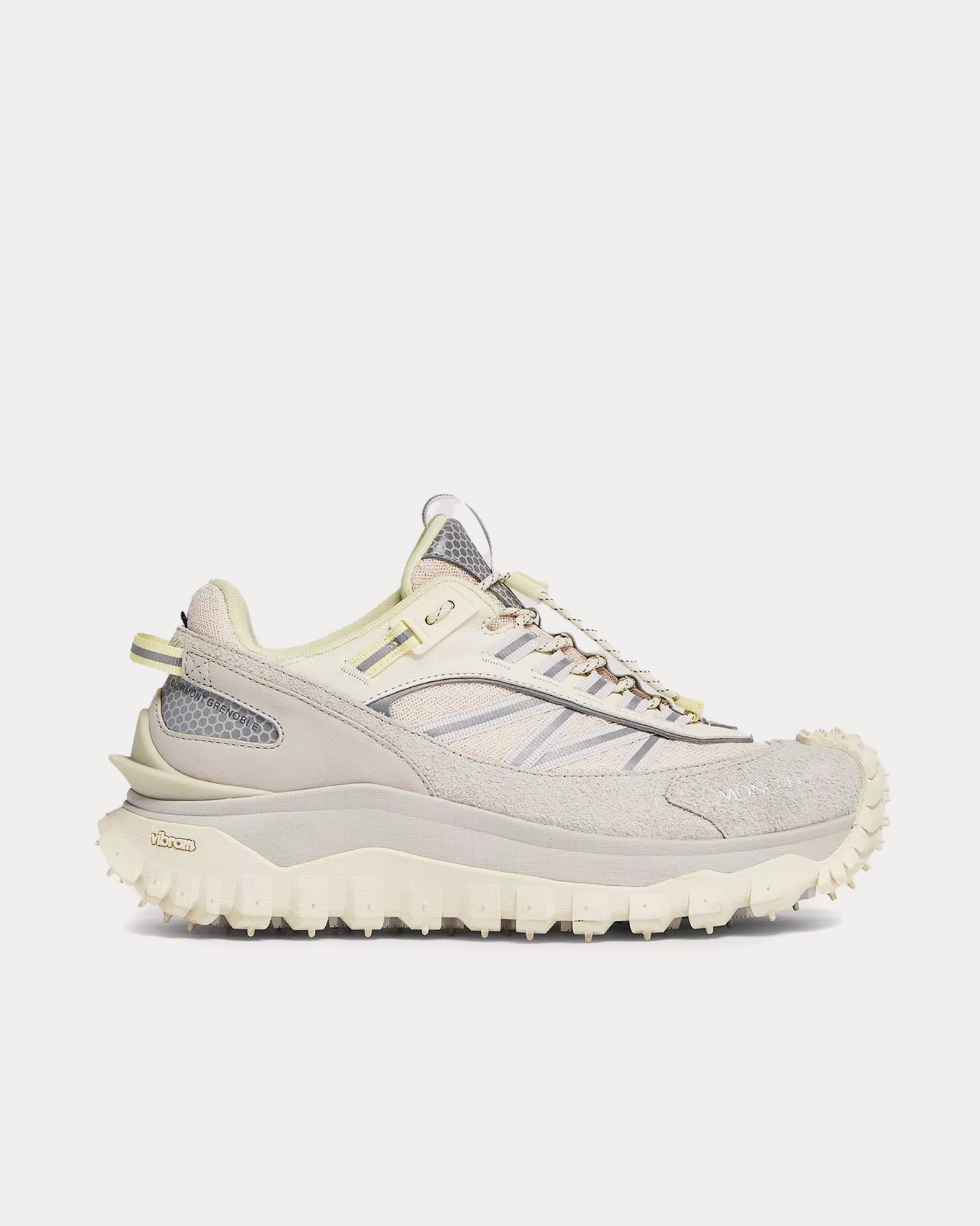 Moncler - Trailgrip White Low Top Sneakers