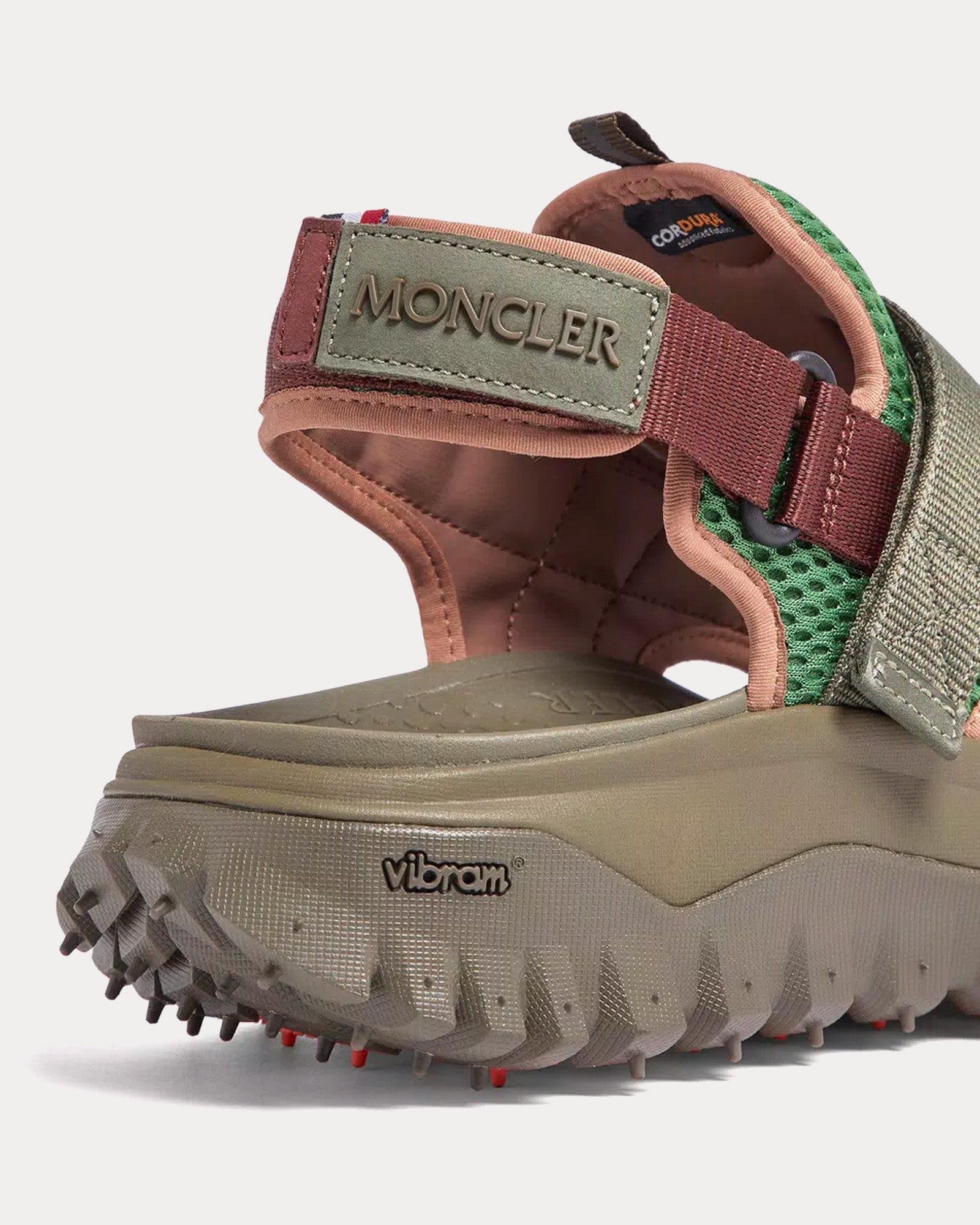 Moncler - Trailgrip Vela Green Sandals