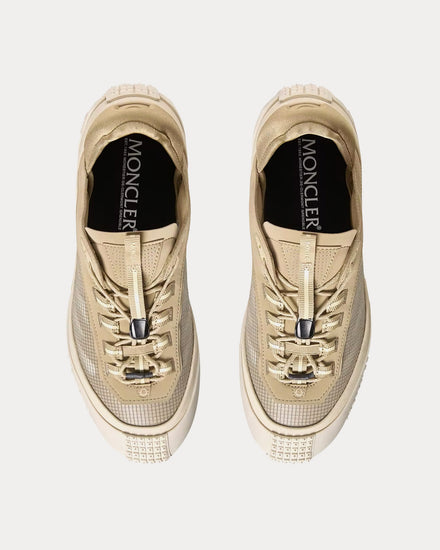 Moncler Trailgrip LP Suede & Nubuck Beige Low Top Sneakers - 2