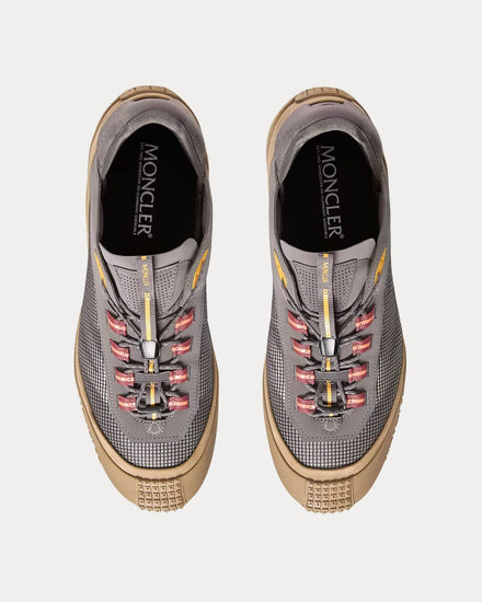 Moncler Trailgrip LP Suede & Nubuck Grey Low Top Sneakers - 2