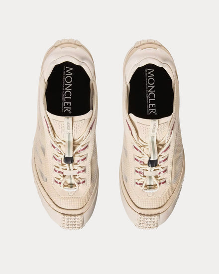 Moncler Trailgrip LP Suede & Nubuck Light Beige Low Top Sneakers - 2
