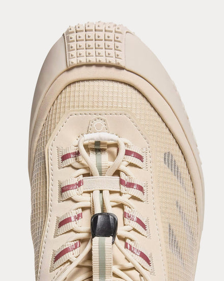 Moncler Trailgrip LP Suede & Nubuck Light Beige Low Top Sneakers - 5