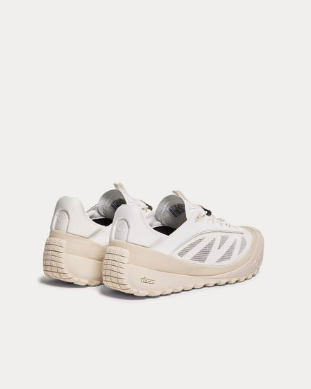 Moncler Trailgrip LP Suede & Nubuck White Low Top Sneakers - 4