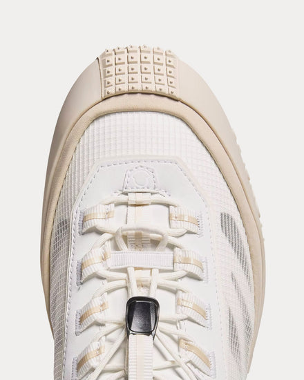 Moncler Trailgrip LP Suede & Nubuck White Low Top Sneakers - 5