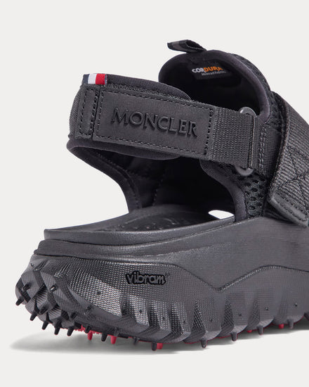 Moncler Trailgrip Vela Water-Repellent Black Sandals - 4
