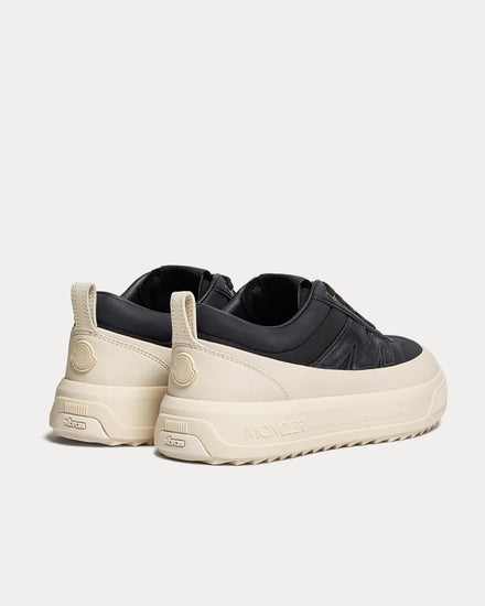 Moncler Altive Nubuck & Suede Black Low Top Sneakers - 4