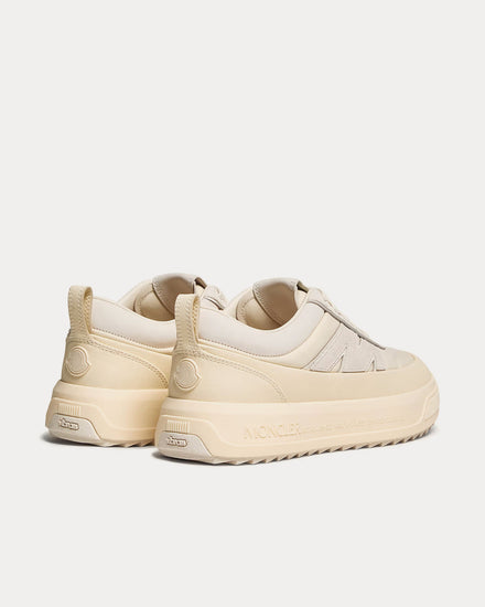 Moncler Altive Nubuck & Suede Light Beige Low Top Sneakers - 4