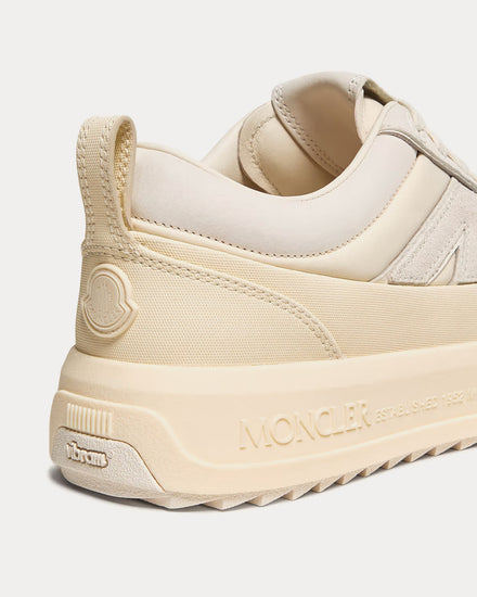 Moncler Altive Nubuck & Suede Light Beige Low Top Sneakers - 5