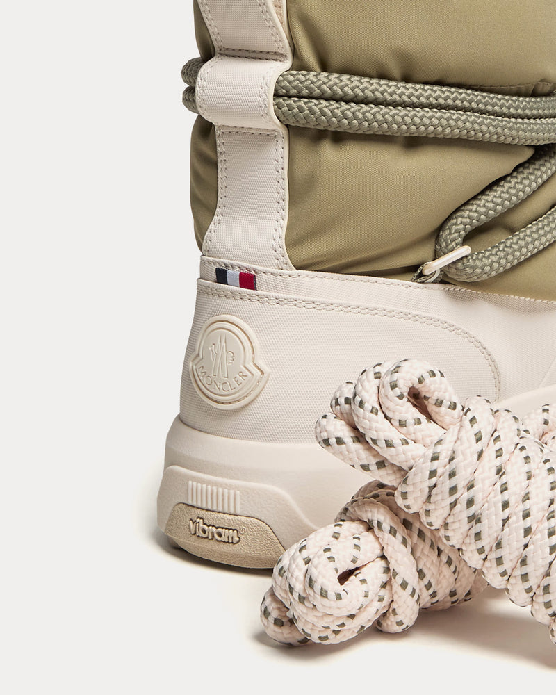 Moncler Altive Mid Sage Green Snow Boots - 4