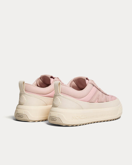 Moncler Altive Nubuck & Suede Pink Low Top Sneakers - 4