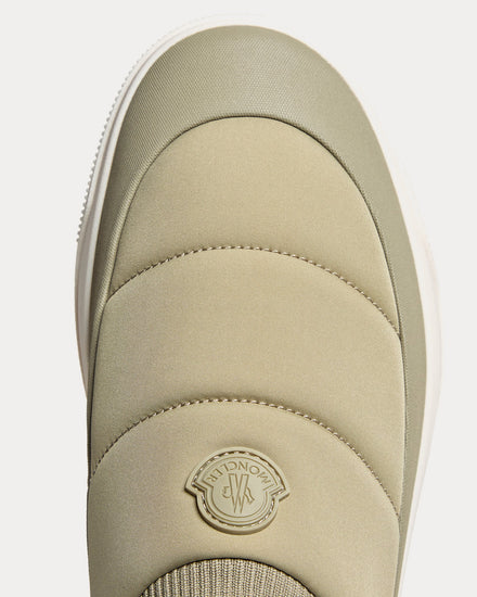 Moncler Altive Sage Green Slip On Sneakers - 5