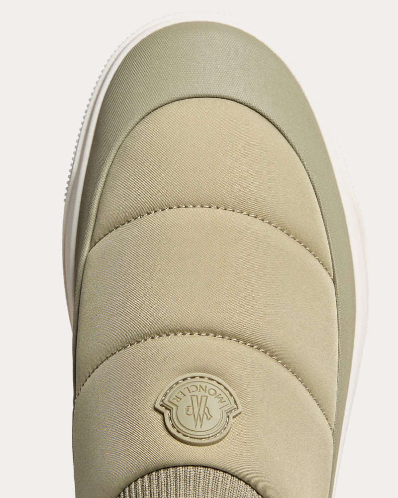 Moncler Altive Sage Green Slip On Sneakers - 5